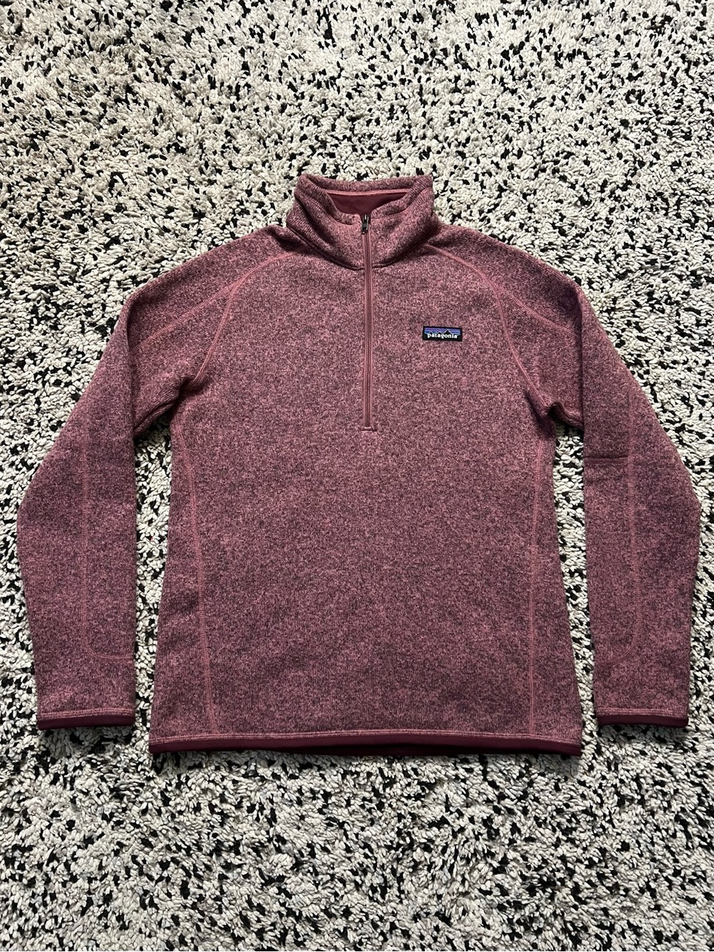 Patagonia Better Sweater 1/4 Zip Fleece Pullover Kipi Pink Women’s Size Medium